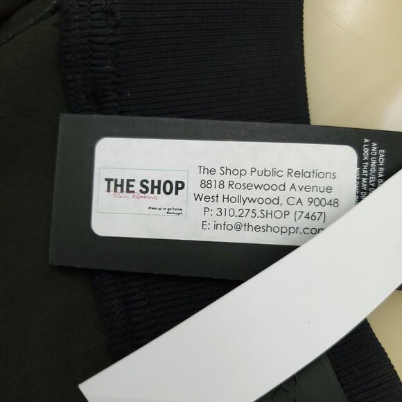 RtA Kenzie Bomber Night Life Lambskin Leather Dress Size 4 NWT - Picture 7 of 16